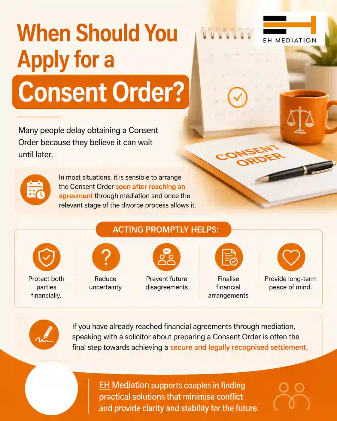 When Should You Apply for a Consent Order Hertford?